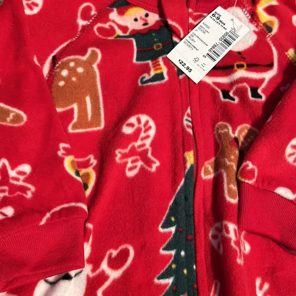 NWT - The Children’s Place- Baby Pajamas- Size 6-9 Months